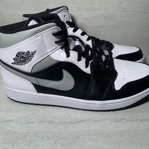 Rare Air Jordan 1 Mid White Shadow 554724-073
